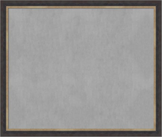 Amanti Art Black Framed Magnetic Board 45x53 Oversize Vision Board by AmantiArt