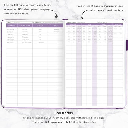 Clever Fox Inventory & Sales Log Book - Image 3