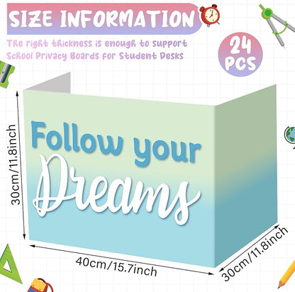 Honoson 24 Pcs Bulk Inspirational Privacy Folders - Image 2