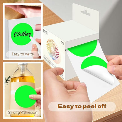 3 Inch Round Color Coding Labels - Image 4