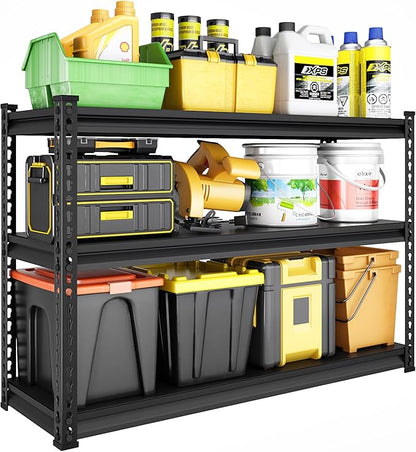 SDXYSTCE 48" W Garage Shelving Heavy Duty, 1500LBS Loads Adjustable Garage by SDXYSTCE