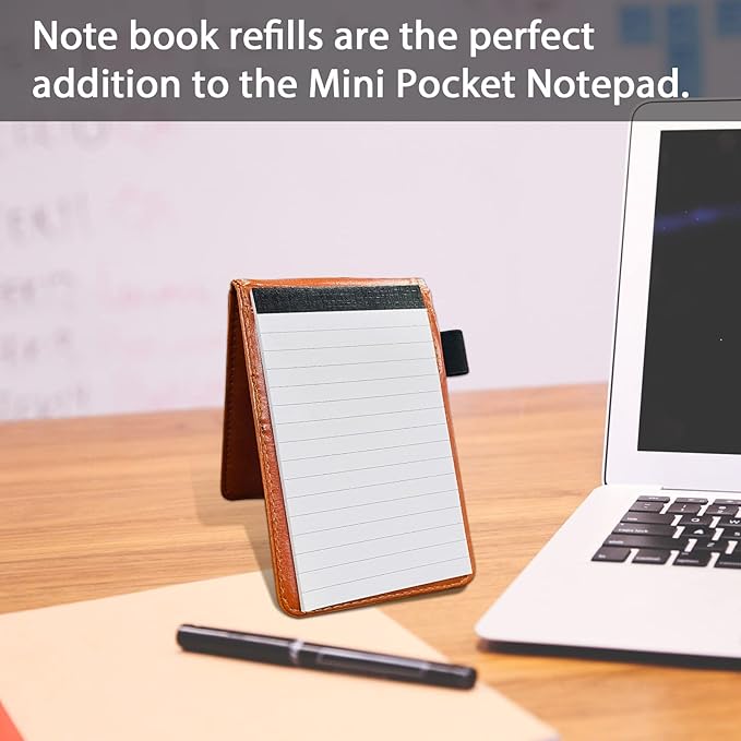 6 Pcs Note Pads Refills 3 x 5 inches Memo Small Notebook Writing Pads - Image 3