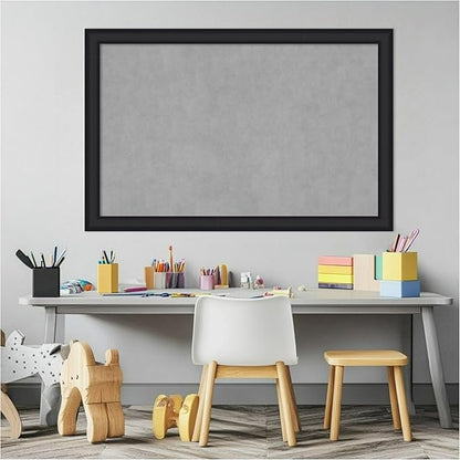 Amanti Art Black Framed Magnetic Board 23x35 Large Vision Board - Image 5