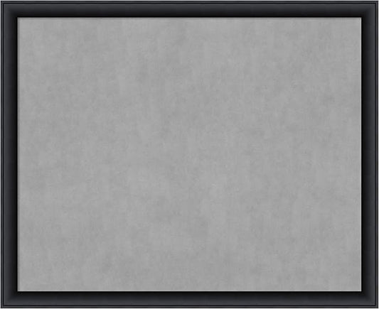 Amanti Art Black Framed Magnetic Board 35x43 X-Large Vision Board by AmantiArt