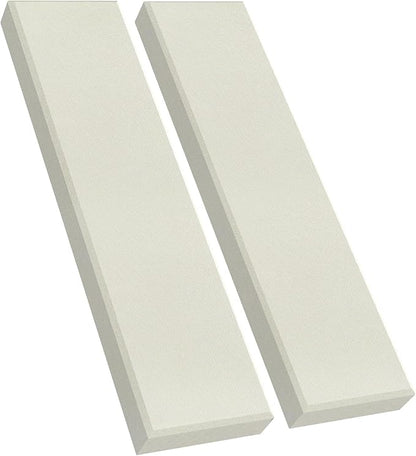 2 Pack 2" Thick Acoustic Panels, 47.24" X 11.81" Fiberglass Wall Panel by UMIACOUSTIC