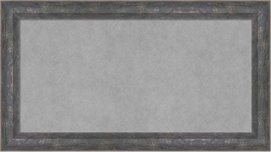 Amanti Art Grey Framed Magnetic Board 15x27 Small Vision Board by AmantiArt