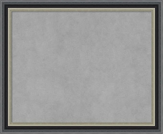 Amanti Art Black Framed Magnetic Board 19x23 Small Vision Board by AmantiArt