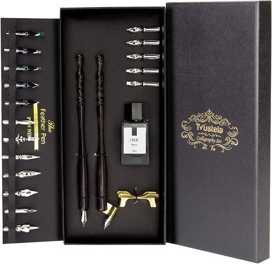 Trustela Calligraphy Set for Beginners, Dip Pen Set by Trustela