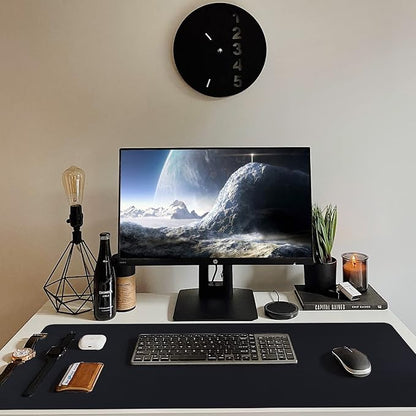 Leather Desk Pad, Mouse Pad, Non-Slip Desk Protector Mat, Leather Desk Blotter - Image 9