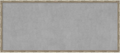 Amanti Art Silver Framed Magnetic Board 22x50 Oversize Vision Board by AmantiArt