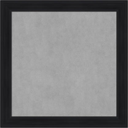 Amanti Art Black Framed Magnetic Board 29x29 Medium Vision Board by AmantiArt