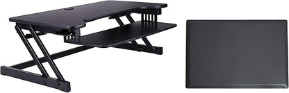 Rocelco 37.5" Deluxe Height Adjustable Standing Desk Converter by Rocelco