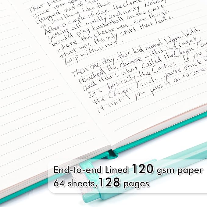 feela 12 Pack Notebooks Journals Bulk, Hardcover Notebook Classic Ruled Lined - Image 3