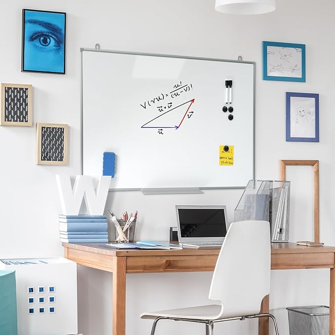 Magnetic Writeboard 18X24 Dry Erase Board Hanging & Wall Mounted Whiteboard S - Image 6