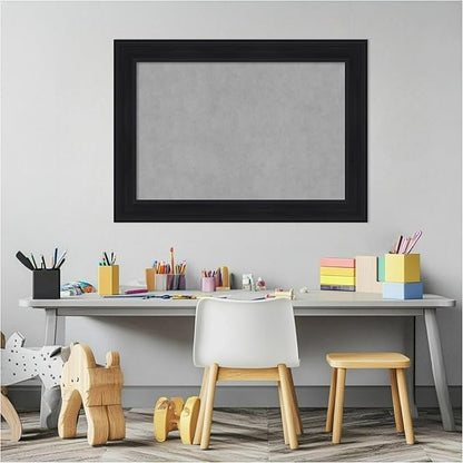Amanti Art Black Framed Magnetic Board 21x29 Medium Vision Board - Image 5