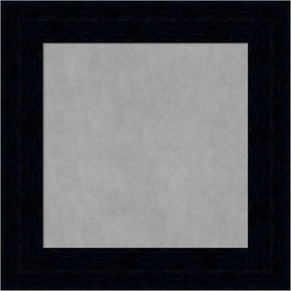 Amanti Art Black Framed Magnetic Board 16x16 X-Small Vision Board by AmantiArt