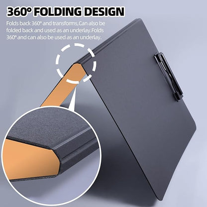 FRETONBA Clipboard Folder, A4 Foldable Clipboard - Image 5