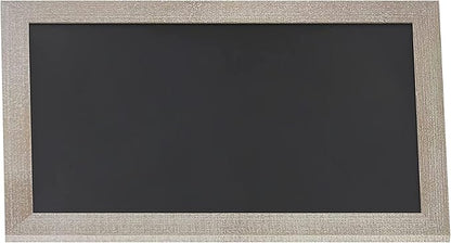 HBCY Creations 20" X 30" Weathered Lightwash Solid Wood Frame Wall Chalkboard by HBCYCreations