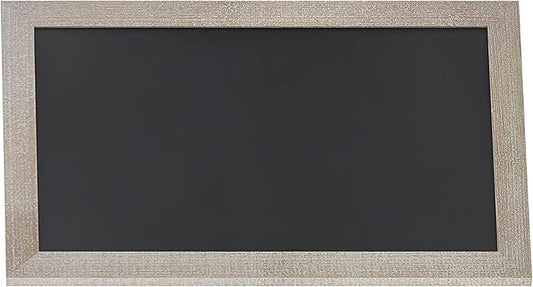 HBCY Creations 20" X 30" Weathered Lightwash Solid Wood Frame Wall Chalkboard by HBCYCreations