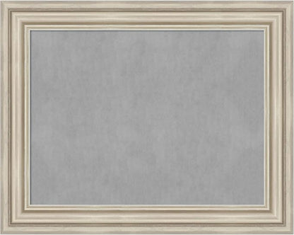 Amanti Art Silver Framed Magnetic Board 24x30 Medium Vision Board by AmantiArt