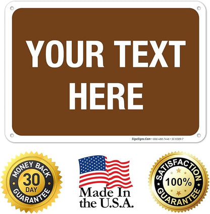 Custom Sign, Personalized Metal Signs, Customize - Image 8