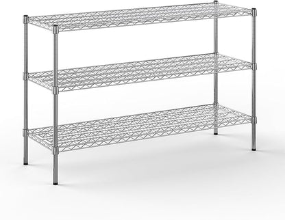 Regal Altair 18" Deep x 54" Wide x 34" Height Wire Shelving Kit | 3-Tier | NSF by Regal+Altair