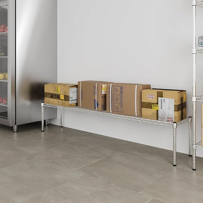 Regal Altair 14" Deep x 72" Wide x 14" Height Wire Shelving Kit | 1-Tier | NSF - Image 6