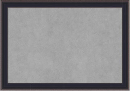 Amanti Art Black Framed Magnetic Board 19x27 Medium Vision Board by AmantiArt