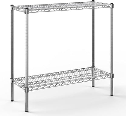Regal Altair 14" Deep x 36" Wide x 34" Height Wire Shelving Kit | 2-Tier | NSF by Regal+Altair