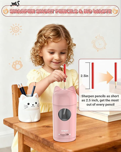 AFMAT Electric Pencil Sharpener, Pencil Sharpener - Image 4