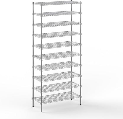 Regal Altair 18" Deep x 42" Wide x 96" Height Wire Shelving Kit | 10-Tier | NSF by Regal+Altair
