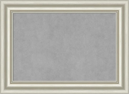 Amanti Art Silver Framed Magnetic Board 22x30 Medium Vision Board by AmantiArt