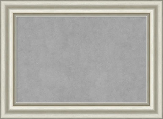 Amanti Art Silver Framed Magnetic Board 22x30 Medium Vision Board by AmantiArt