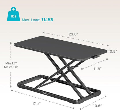 PEGZONE Keyboard and Mouse Riser, Height Adjustable keyboard stand - Image 6