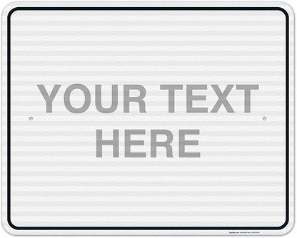 Custom Sign, Personalized Metal Signs, Customize by SigoSigns