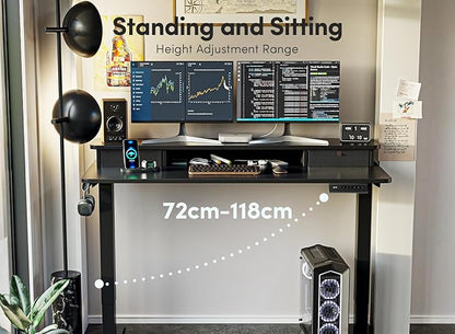 FEZIBO 40 x 24 Inch Height Adjustable Electric Standing Desk - Image 4