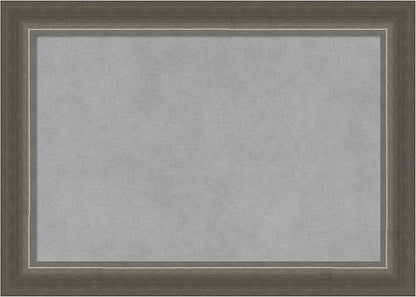 Amanti Art Silver Framed Magnetic Board 15x21 Small Vision Board by AmantiArt