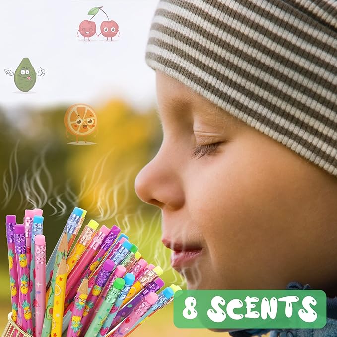 Leinuosen 200 Pcs Scented Pencils Bulk - Image 4