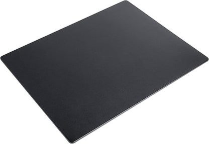 Black Leather 24" x 19" Desk Mat Without Rails - Image 4