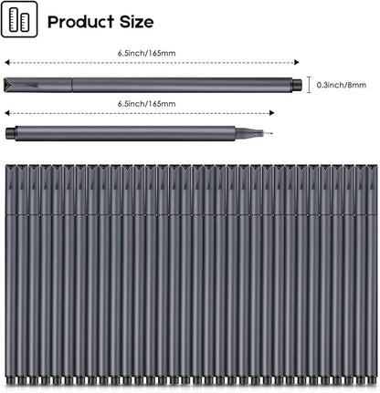 Taotree Journal Planner Pens, 24 Black Fine Point Pens, Scrapbooks, and More - Image 4