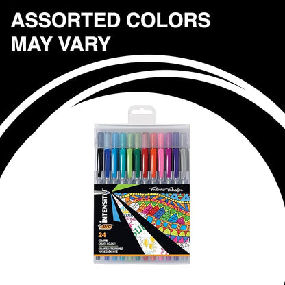 BIC Intensity Fineliner Marker Pen Set, Fine Point Pens, 24-Count Pack - Image 3