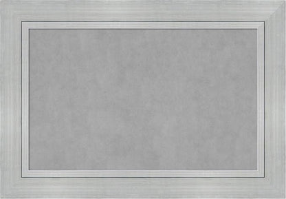 Amanti Art Silver Framed Magnetic Board 27x39 Large Vision Board by AmantiArt