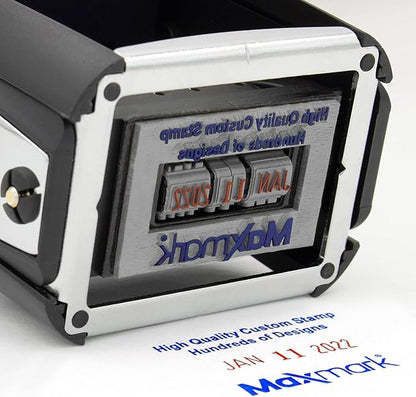 MaxMark Heavy Duty Round Date Stamp - Image 3