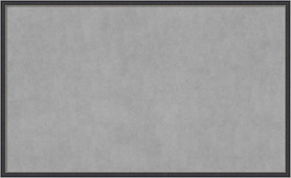 Amanti Art Black Framed Magnetic Board 25x41 Large Vision Board by AmantiArt
