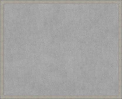 Amanti Art Grey Framed Magnetic Board 34x42 X-Large Vision Board by AmantiArt