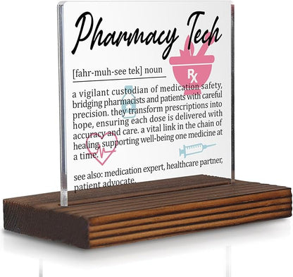 Pharmacy Tech Gifts, Thank You Appreciation Gifts by Pariveca