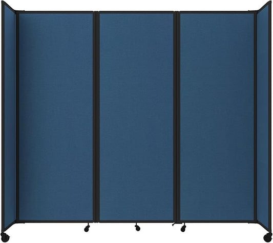 Versare Room Divider 360 Portable Wall Partition | Folding Panels | Large by VERSARE