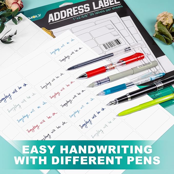 Address Labels 1’’x2-5/8’’ Stikcer Paper 30-UP 500 Sheets - Image 6