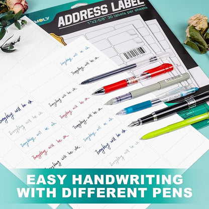 Address Labels 1’’x2-5/8’’ Stikcer Paper 30-UP 250 Sheets - Image 6