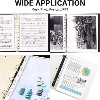 Sheet Protectors, HERKKA 300 Pack Heavy Duty Clear Plastic Page Protectors - Image 6